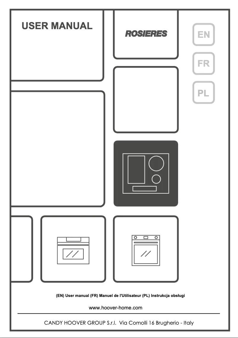 Página nº 1 - Manual de usuario Rosieres RIF63DSCCS