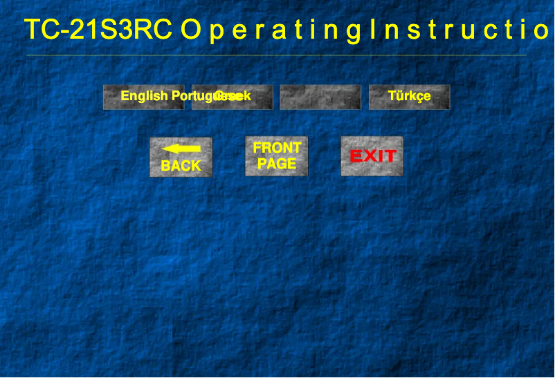 Página nº 1 - Manual de usuario Panasonic TC-21S3RC