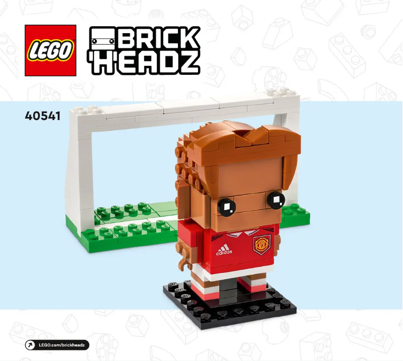 Imagen de la primera página del manual del dispositivo Brickheadz 40541