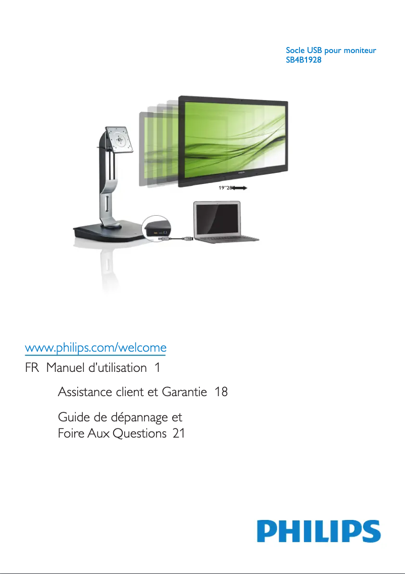 Imagen de la primera página del manual del dispositivo SB4B1928UB