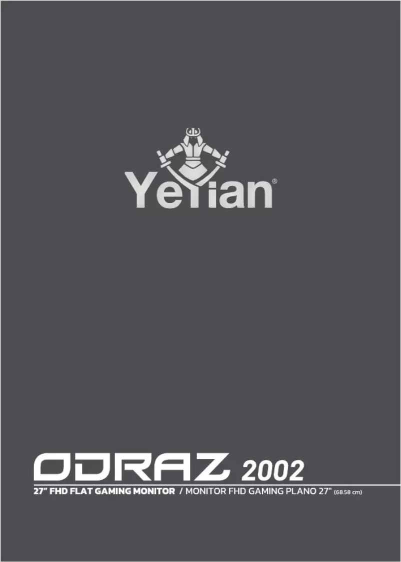 Página nº 1 - Manual de usuario Yeyian Odraz YMF-VA27-01