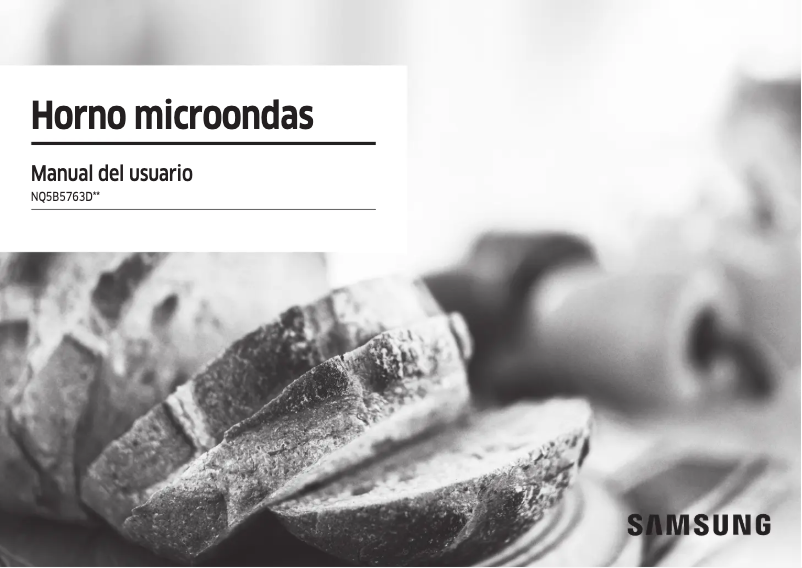 Imagen de la primera página del manual del dispositivo NQ5B5763DDK