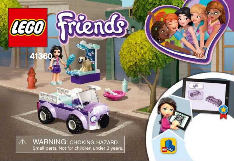 Página 1 del manual Manual de usuario Lego Friends 41360