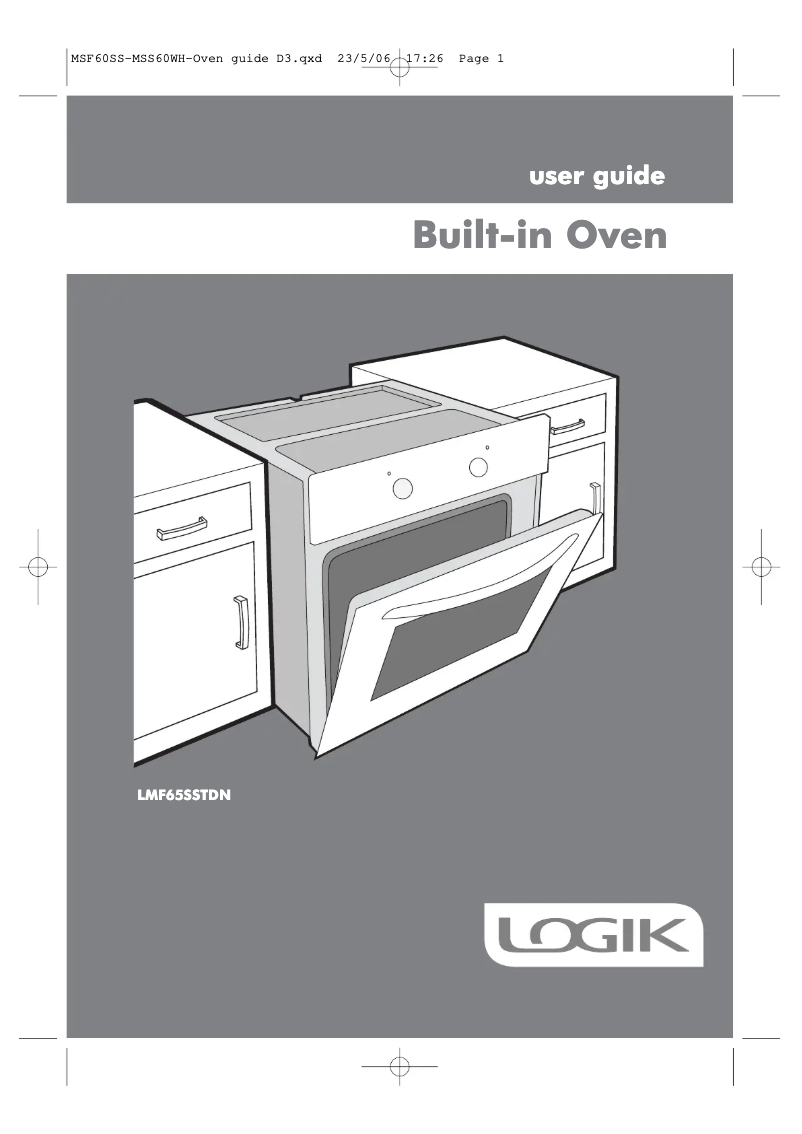 Imagen de la primera página del manual del dispositivo LMF65SSTDN
