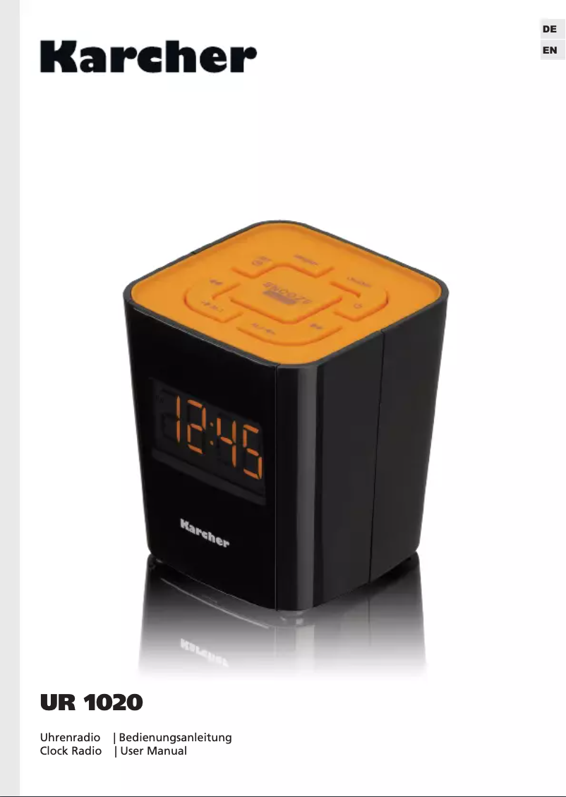 Imagen de la primera página del manual del dispositivo UR 1020