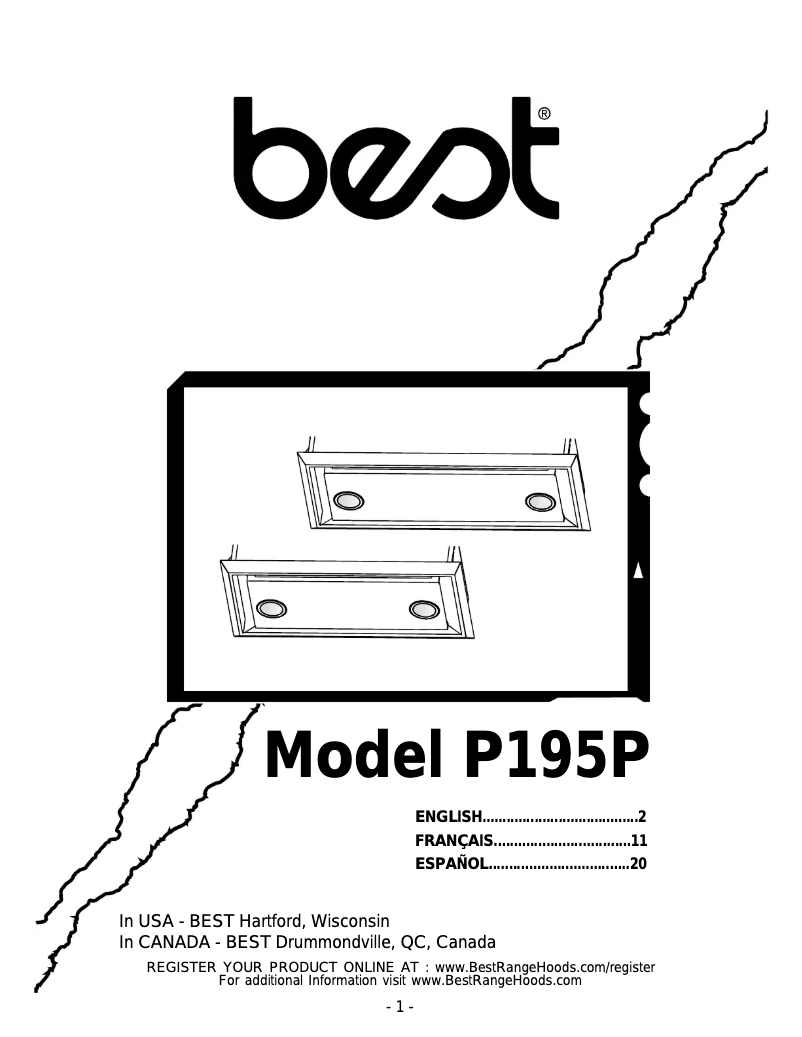 Imagen de la primera página del manual del dispositivo P195P1M52SB6
