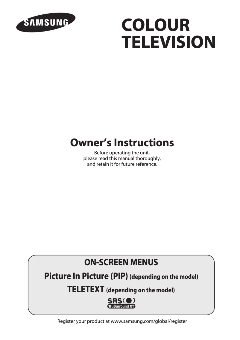 Imagen de la primera página del manual del dispositivo WS-32Z409P