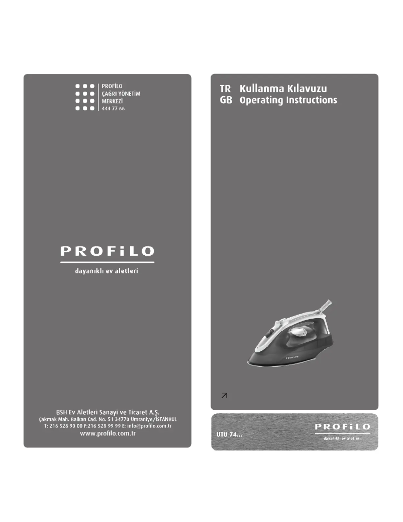 Imagen de la primera página del manual del dispositivo UTU7430