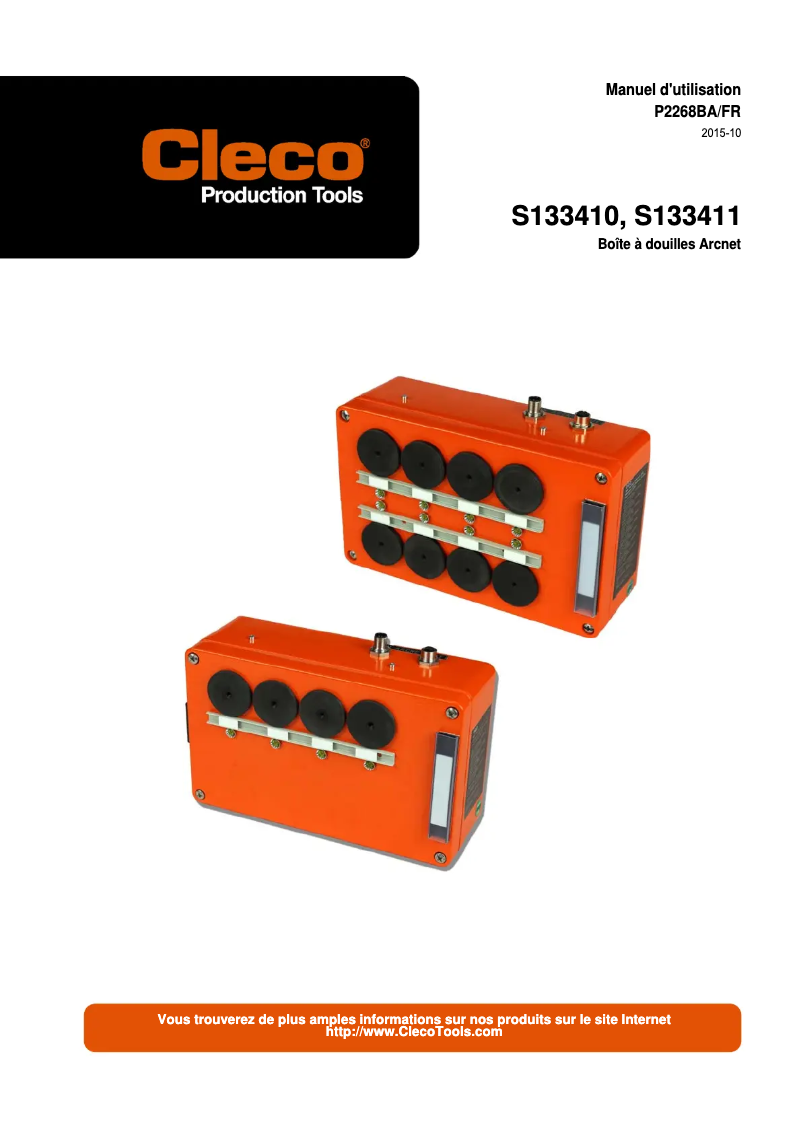 Imagen de la primera página del manual del dispositivo S133411