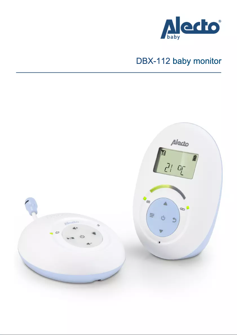 Página 1 del manual Manual de usuario Alecto DBX-112