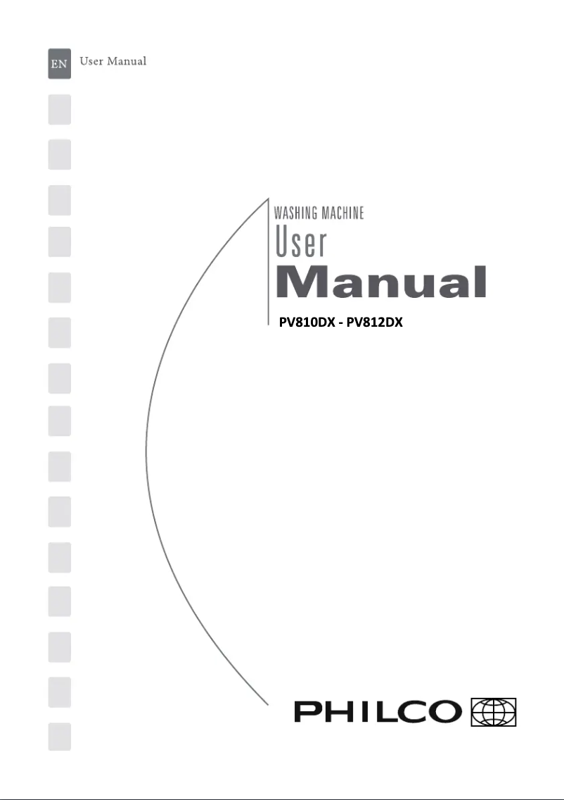 Imagen de la primera página del manual del dispositivo PV812DX