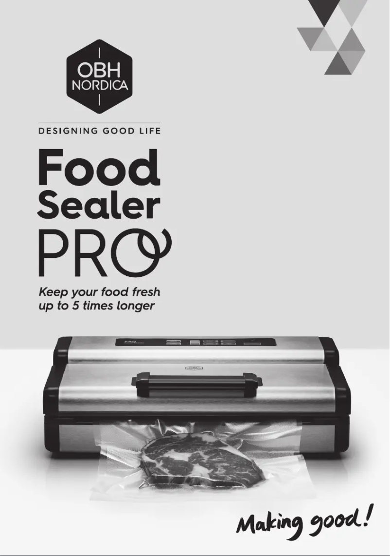 Página nº 1 - Manual de usuario OBH Nordica Pro 7963