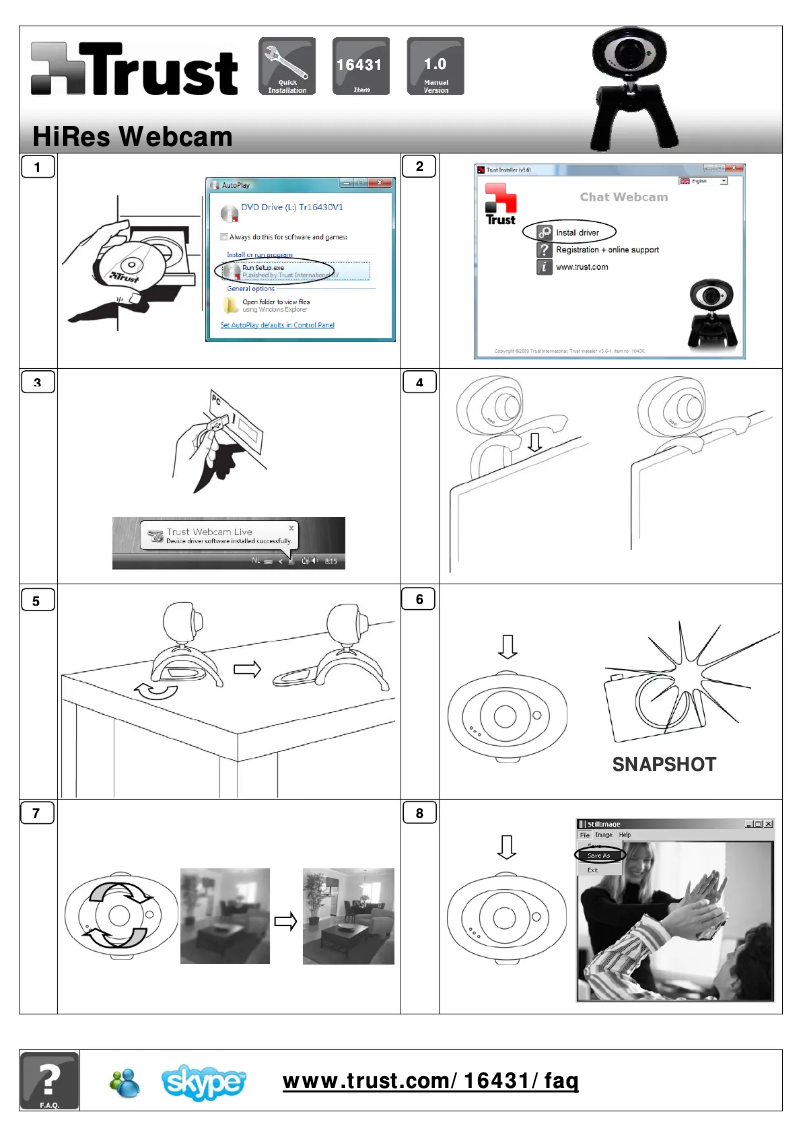 Página nº 1 - Manual de usuario Trust Chat & VoIP Pack Deluxe
