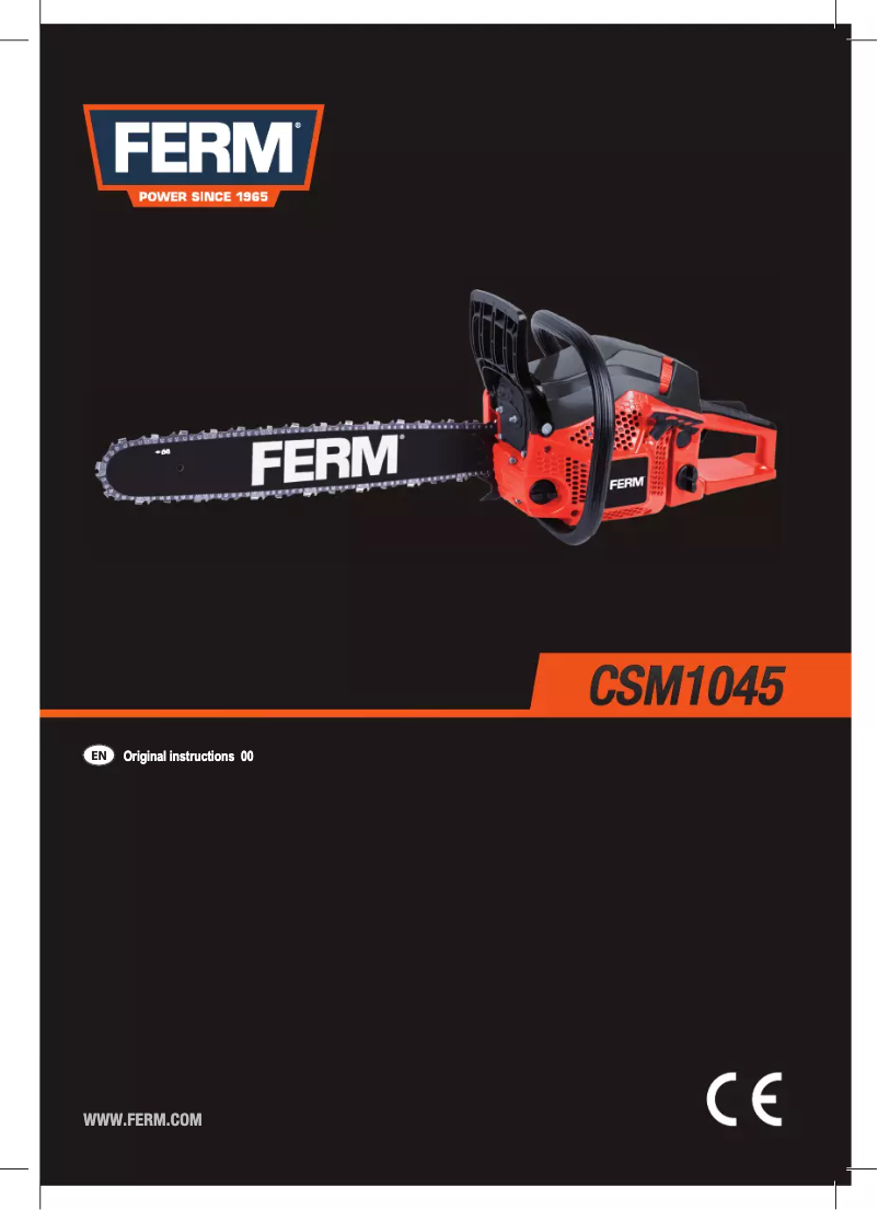 Imagen de la primera página del manual del dispositivo CSM1045