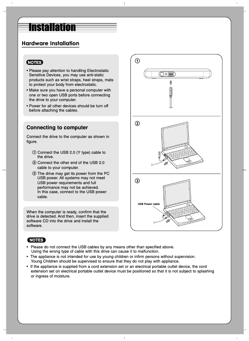 Imagen de la primera página del manual del dispositivo BP06LU11
