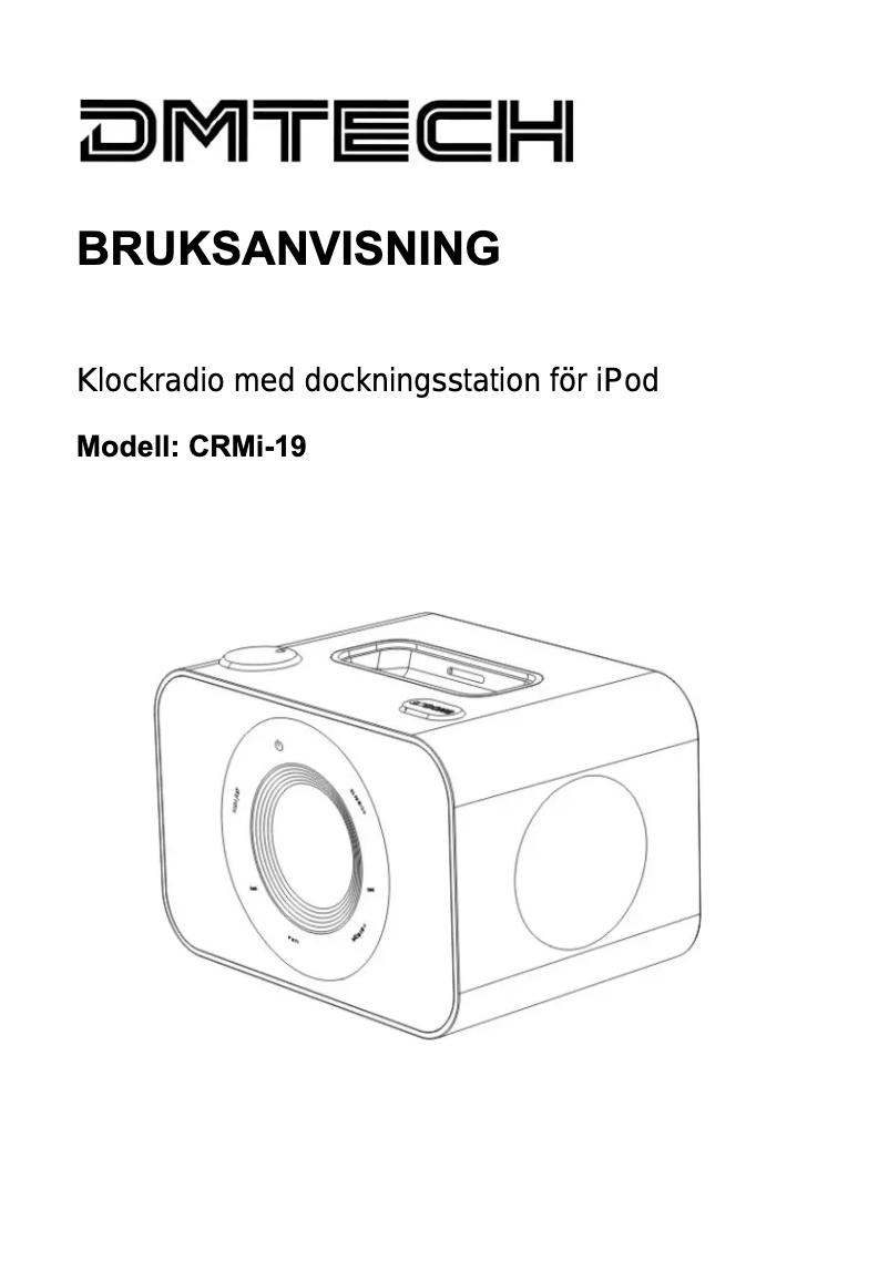 Imagen de la primera página del manual del dispositivo CRMi-19