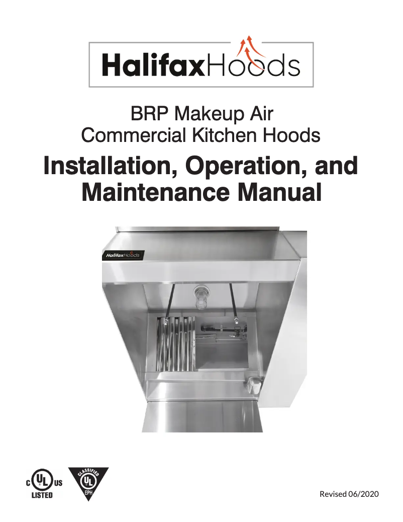 Página 1 del manual Manual de usuario Halifax BRPHP848