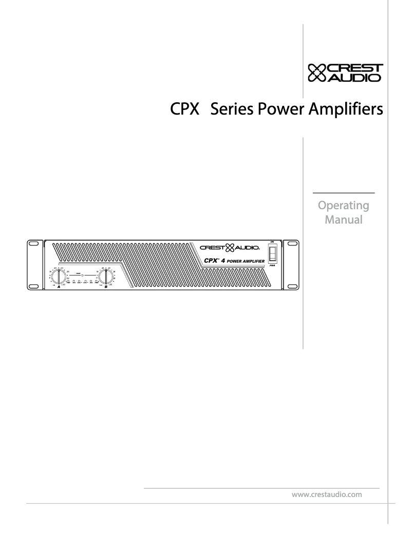Imagen de la primera página del manual del dispositivo CPX 4