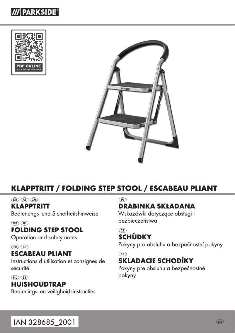 Página 1 del manual Manual de usuario Parkside IAN 328685