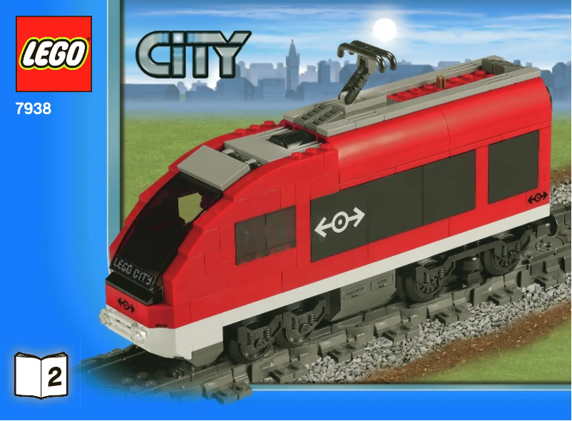 Página 1 del manual Manual de usuario Lego Trains 7938