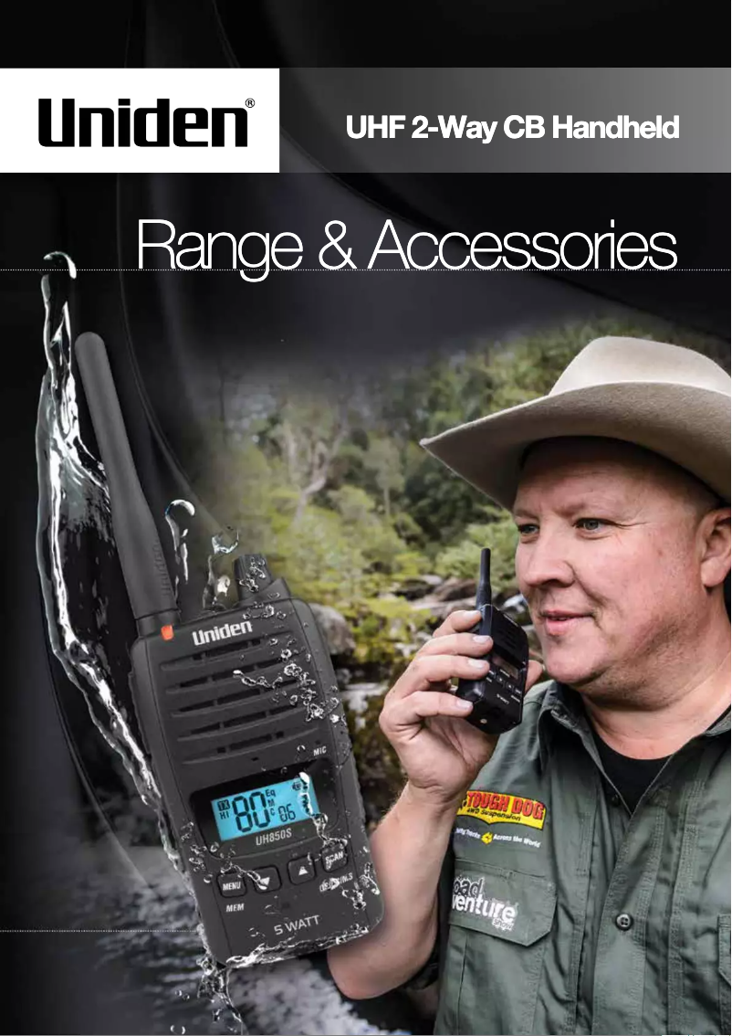 Imagen de la primera página del manual del dispositivo UH810S-2TP