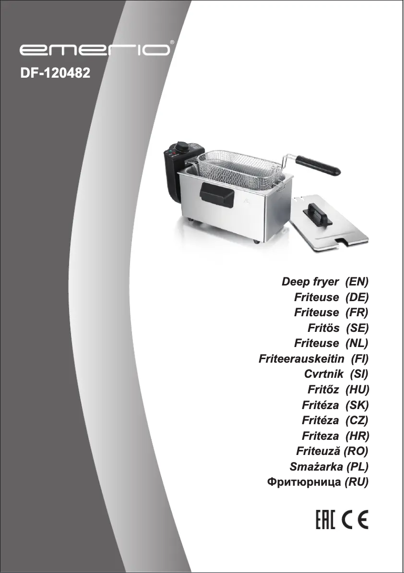 Página 1 del manual Manual de usuario Emerio DF-120482