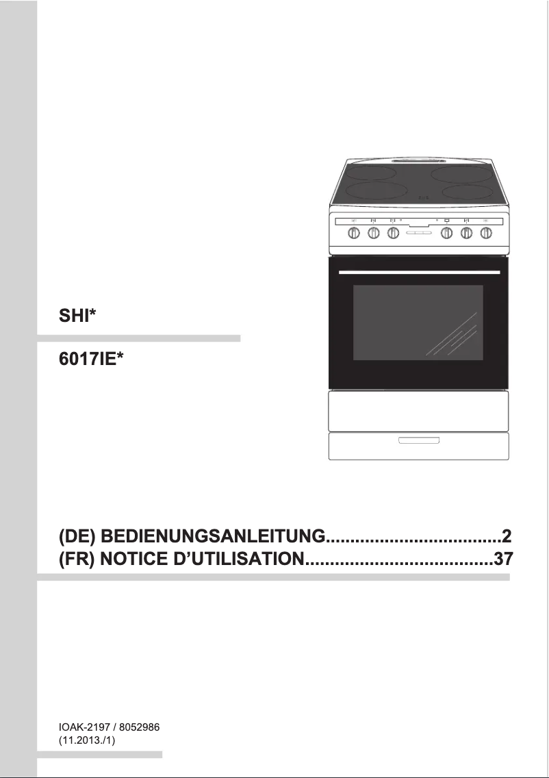 Página nº 1 - Manual de usuario Amica SHI 11673 E