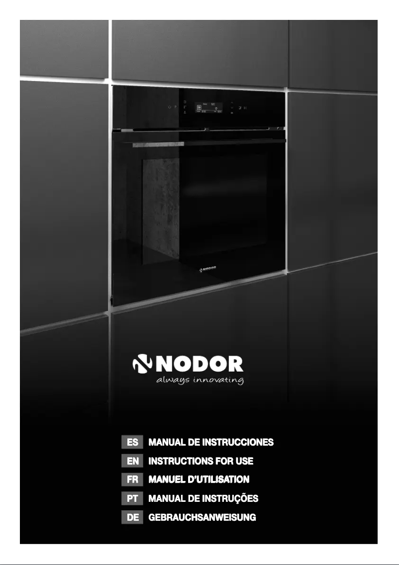 Imagen de la primera página del manual del dispositivo NorChef MO 6800 SW