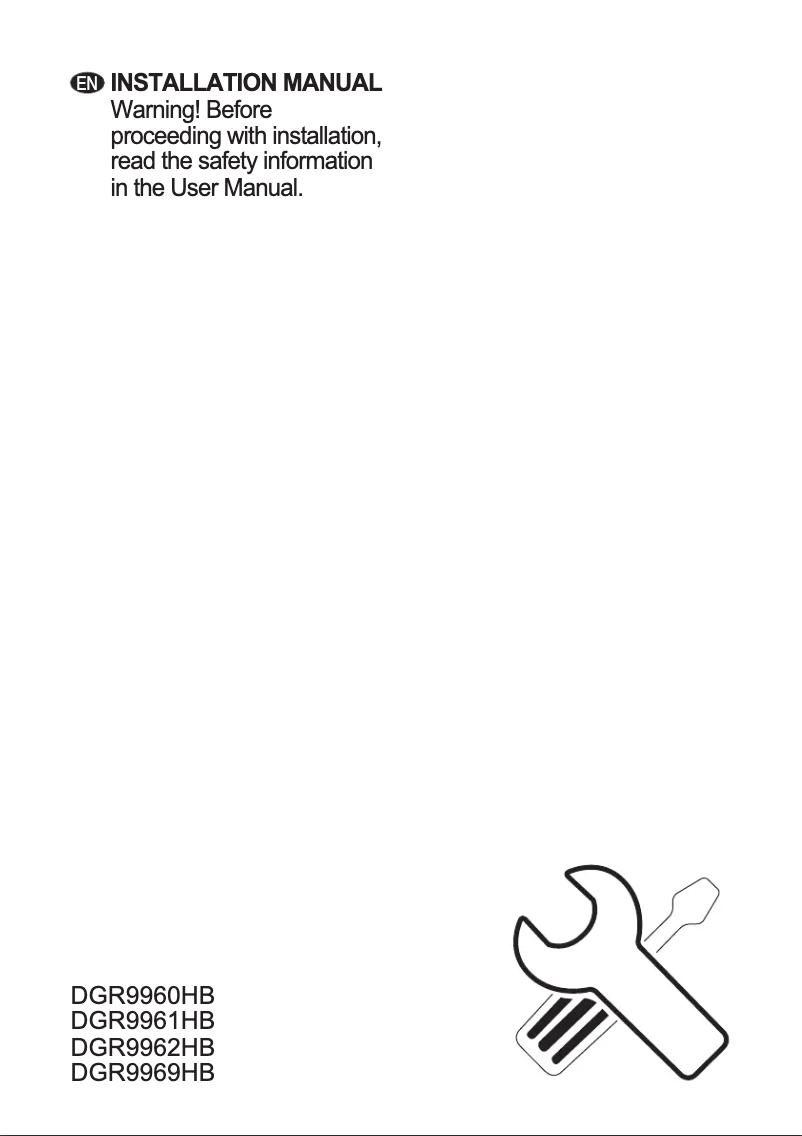 Imagen de la primera página del manual del dispositivo DGR9962HB