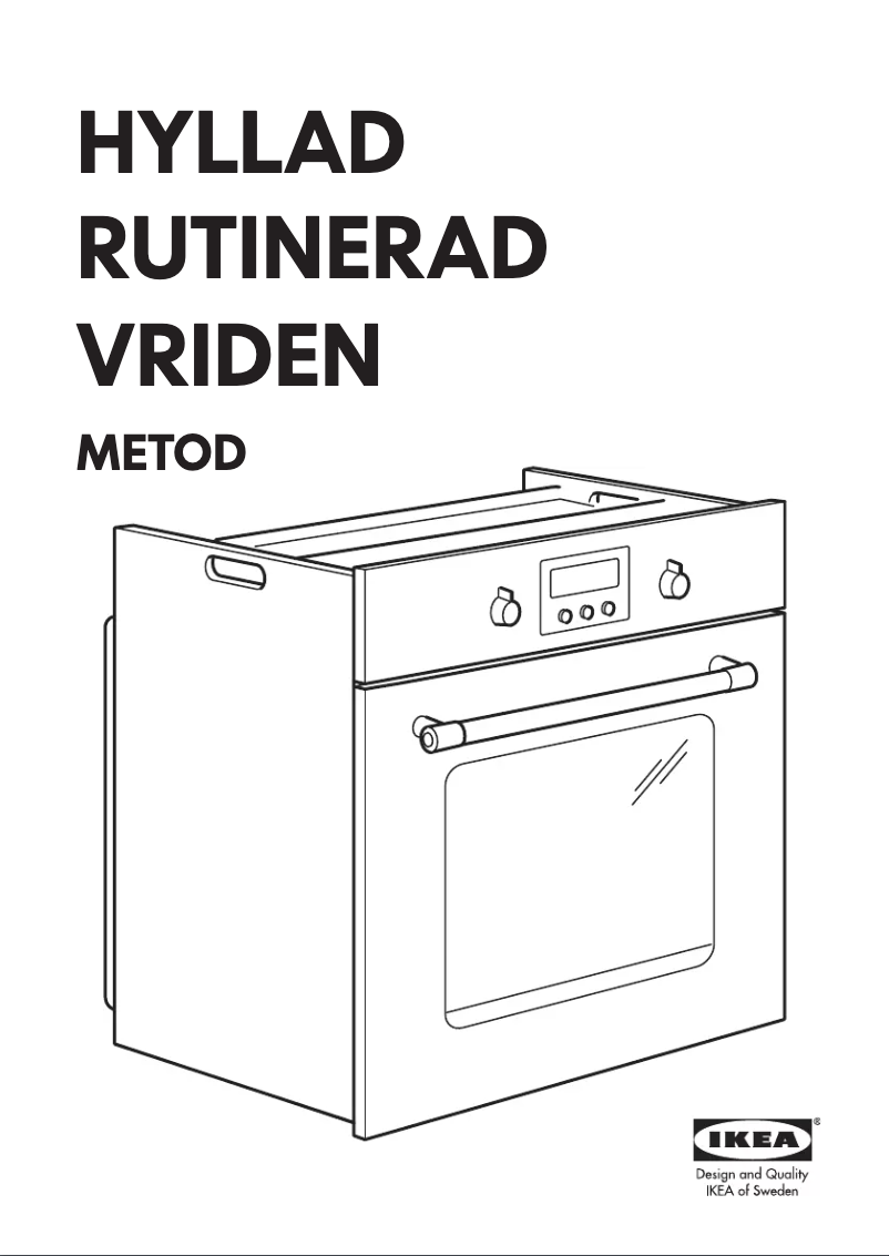 Imagen de la primera página del manual del dispositivo HYLLAD