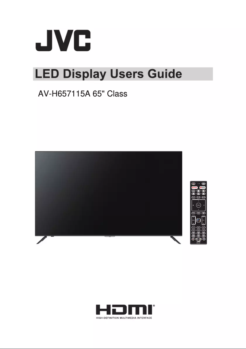 Imagen de la primera página del manual del dispositivo AV-H657115A