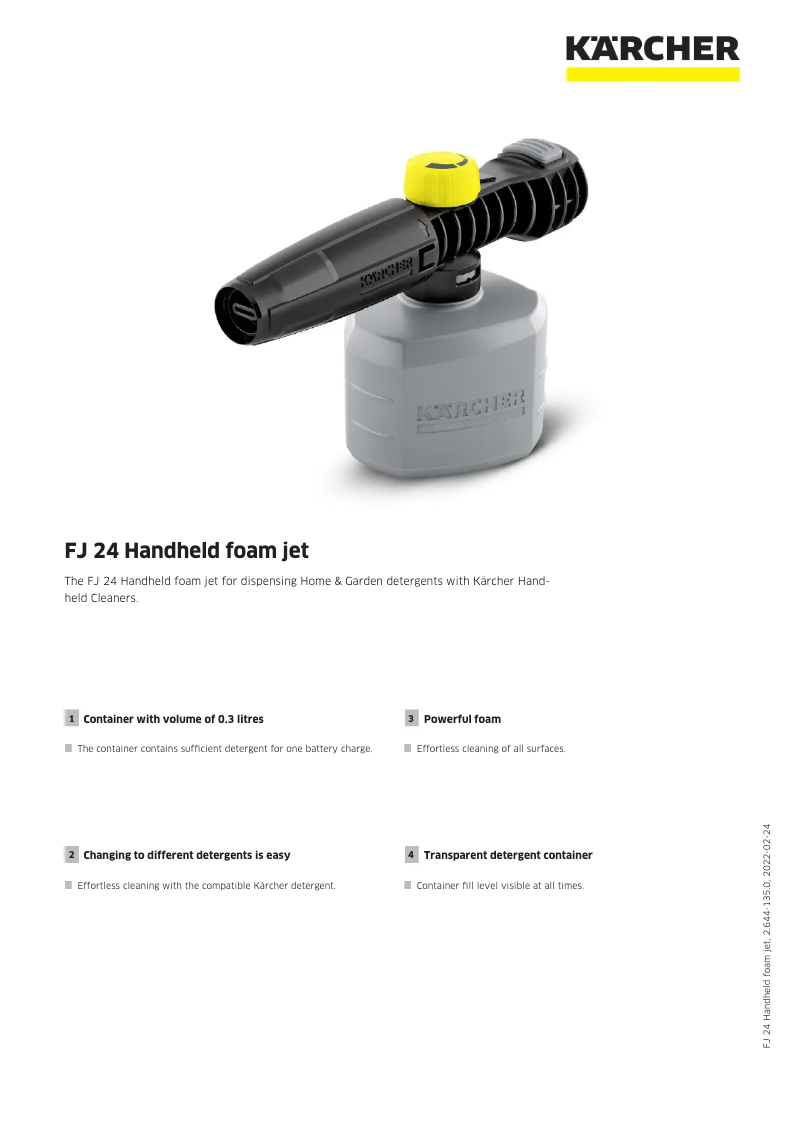 Imagen de la primera página del manual del dispositivo FJ 24