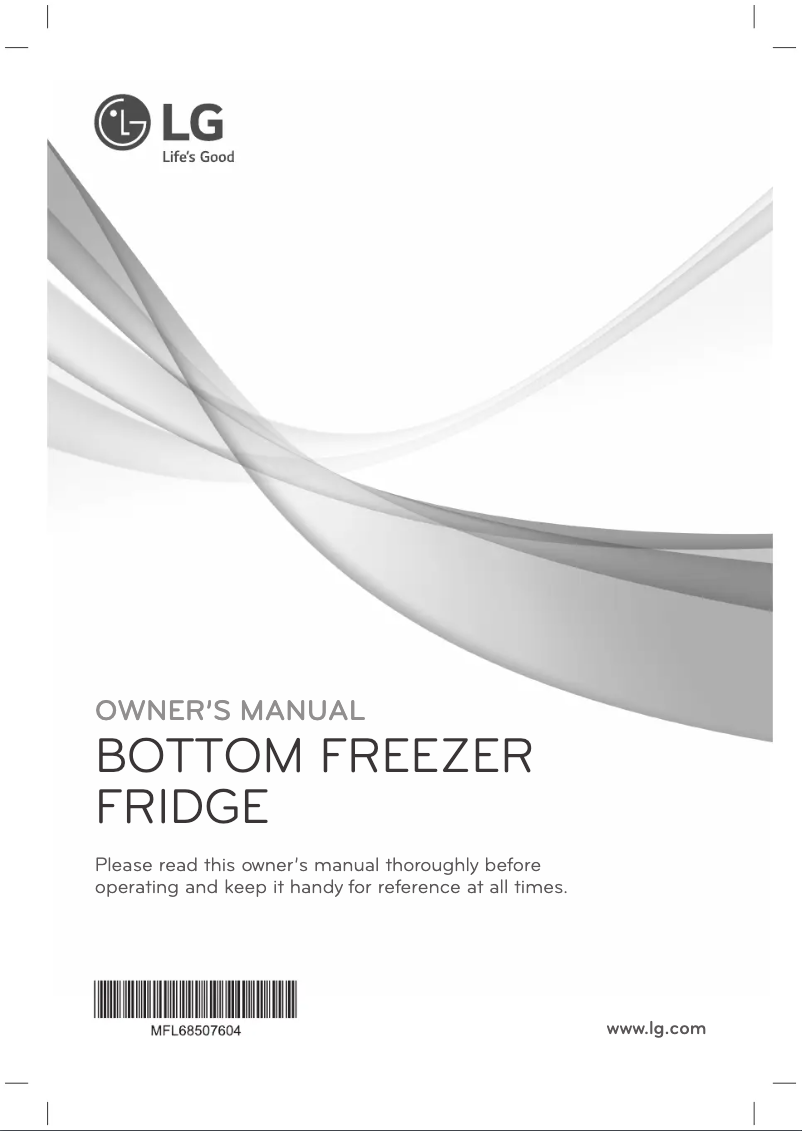 Página 1 del manual Manual de usuario LG GR-J33FWKZL