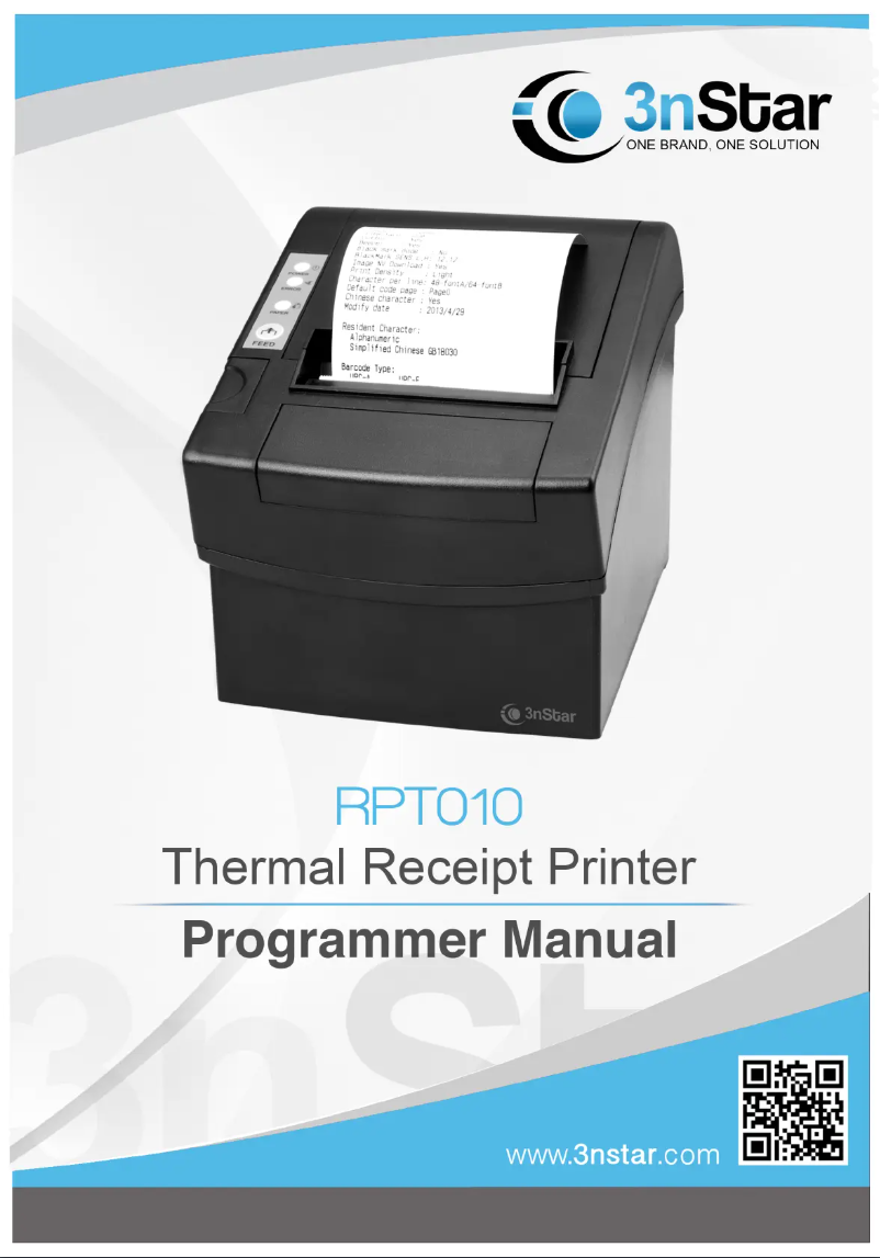 Página 1 del manual Manual de usuario 3nStar RPT010