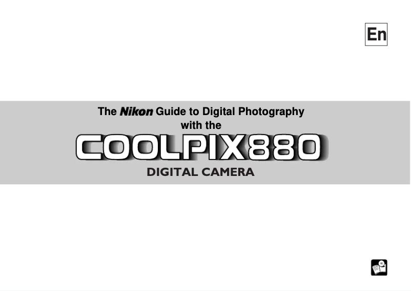 Imagen de la primera página del manual del dispositivo Coolpix 880
