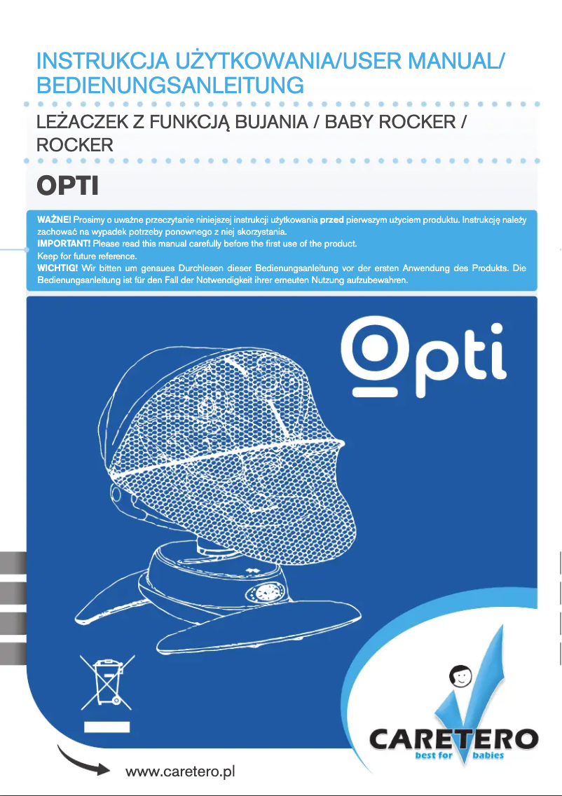 Imagen de la primera página del manual del dispositivo Opti