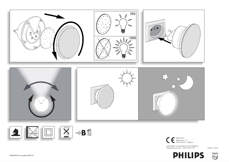 Página 1 del manual Manual de usuario Philips Lumigos