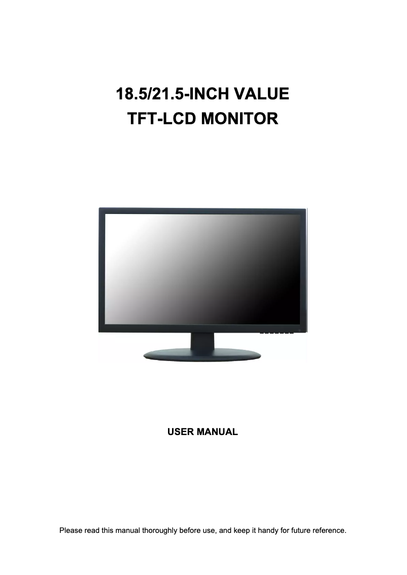 Página nº 1 - Manual de usuario Orion 185LEDP