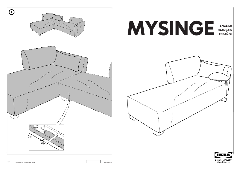 Página 1 del manual Manual de usuario Ikea MYSINGE