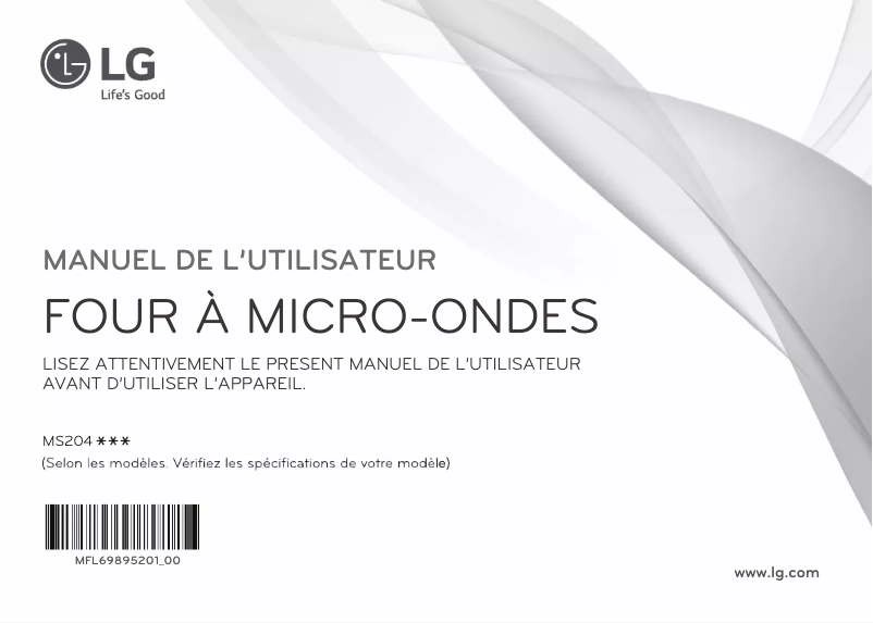 Página nº 1 - Manual de usuario LG MS2043DAR