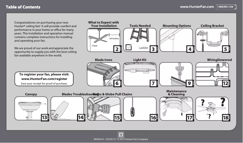 Imagen de la primera página del manual del dispositivo Antero