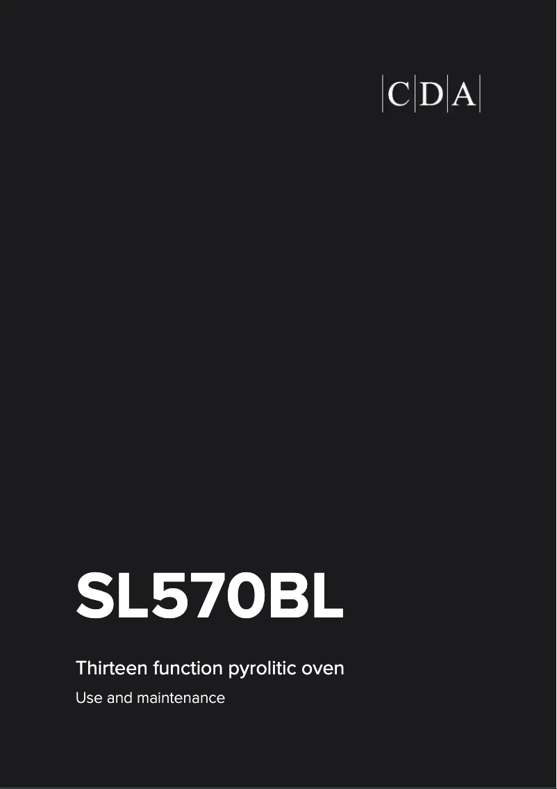 Página 1 del manual Manual de usuario CDA SL570BL