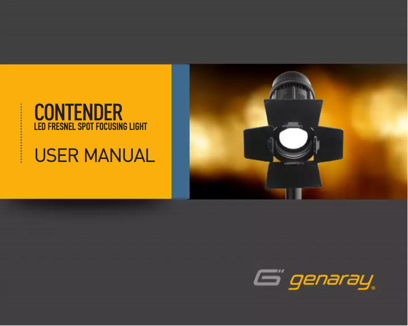 Imagen de la primera página del manual del dispositivo CB Contender