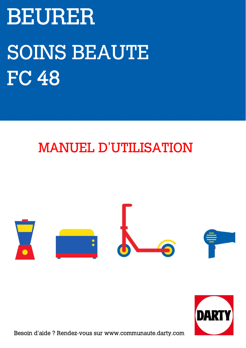 Página 1 del manual Manual de usuario Beurer FC 48
