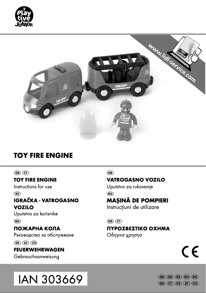 Imagen de la primera página del manual del dispositivo IAN 303669