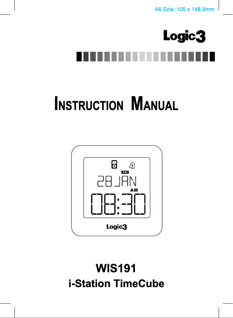 Página 1 del manual Manual de usuario Logic3 WIS191W