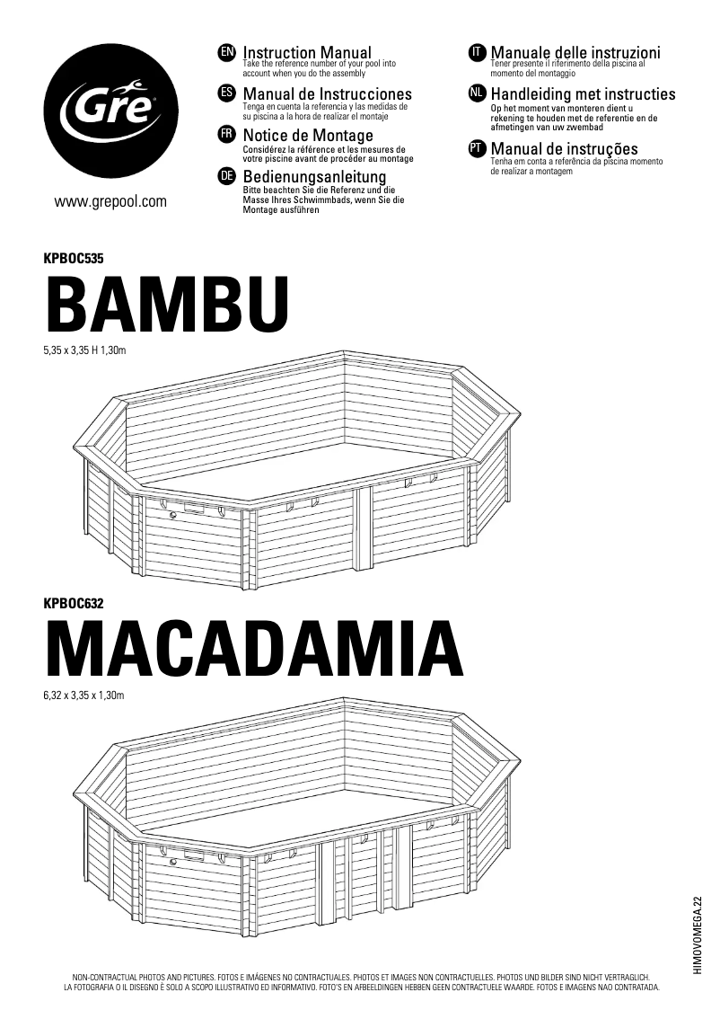 Página nº 1 - Manual de usuario Gre KPBOC535