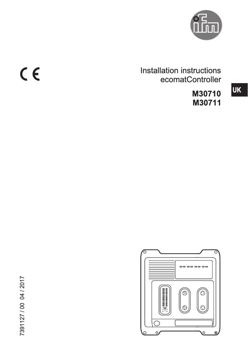 Imagen de la primera página del manual del dispositivo M30711