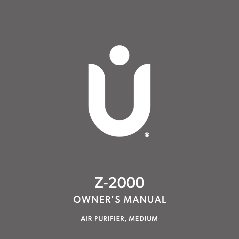 Imagen de la primera página del manual del dispositivo Z-2000