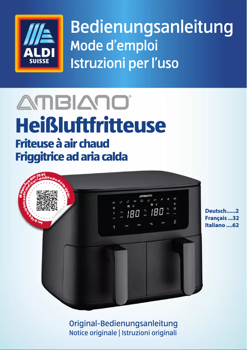 Imagen de la primera página del manual del dispositivo GT-DAF-01